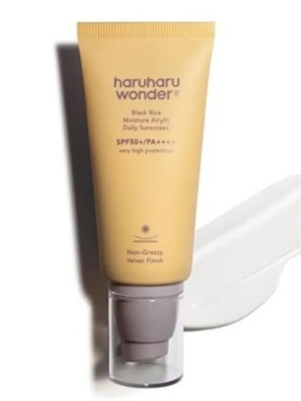 haruharu Korean Black Rice Moisture Airyfit Daily Sunscreen SPF50+ 1.69 fl.oz